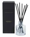 Zodax Apothecary Guild Opal Glass Reed Diffuser In Gardenia White