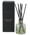 Zodax Apothecary Guild Opal Glass Reed Diffuser In Sicilian Lemon Bergamot Green