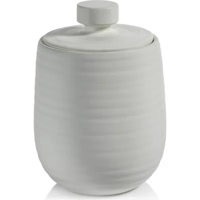 ZODAX ZODAX AZORES LIDDED CERAMIC VASE
