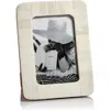 Zodax Bone Inlay Photo Frame In White