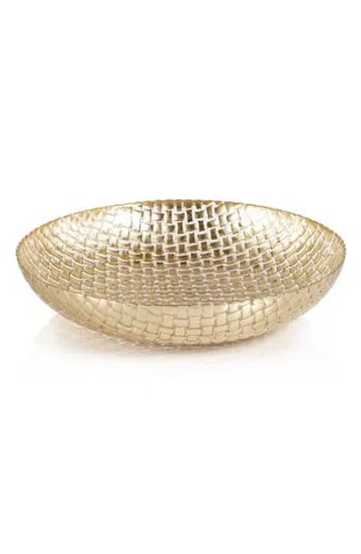 Zodax Braided Centerpiece Bowl In Brown