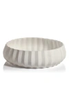 Zodax Chantria Ceramic Bowl In White