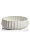 Zodax Chantria Ceramic Bowl In White