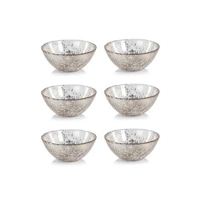 Zodax Chiara Fusion 6-piece Set Deep Glass Serving Bowls