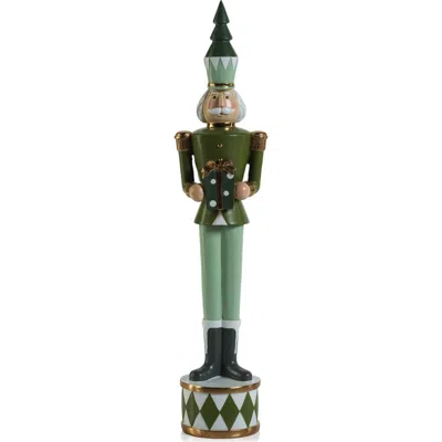 Zodax Clarence Nutcracker Soldier Figurine In Green