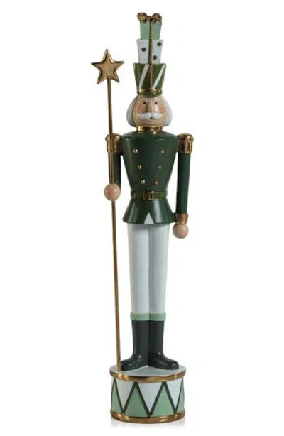 Zodax Clarence Nutcracker Soldier Figurine In Green