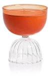Zodax Cocktail Candle In Amber-orange