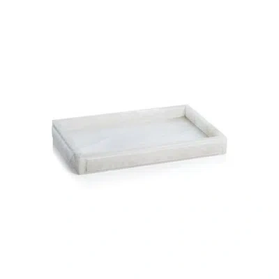 Zodax Cremona Alabaster Tray In White