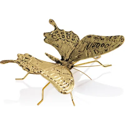 Zodax Decorative Antique Butterfly In Gold