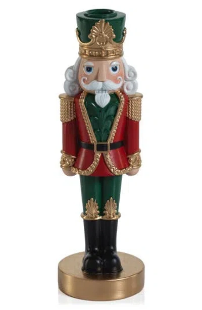 Zodax Feya Nutcracker Candleholder In Multi