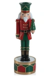 Zodax Feya Nutcracker Candleholder In Green