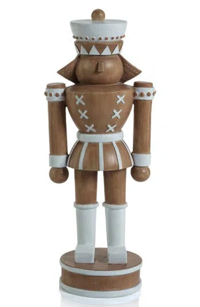 Zodax Gelsey Nutcracker Figurine In Brown