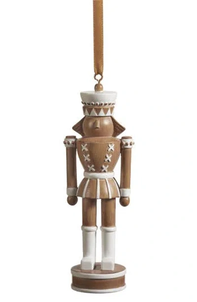 Zodax Gelsey Nutcracker Ornaments, Set Of 4 In Brown