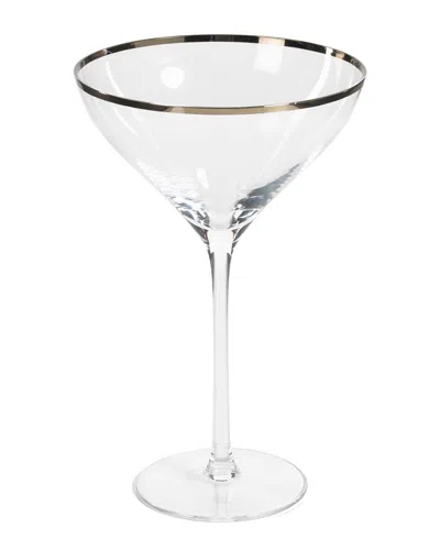Zodax Grand Coupe Champagne Glasses In Transparent
