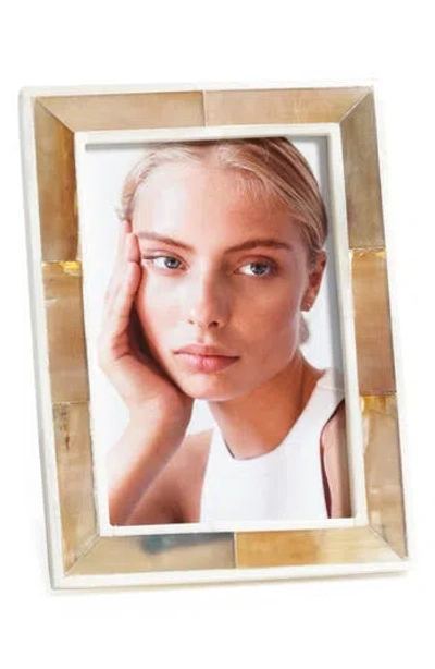 Zodax Haven Inlay 5.75" X 7.75" Photo Frame In Multi