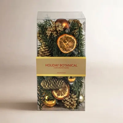 Zodax Holiday Botanical Vase & Bowl Fillers In Gold,green