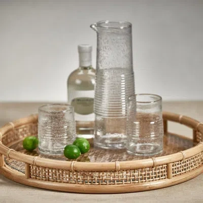 Zodax Langston 14 Oz. Whiskey Glass In Clear
