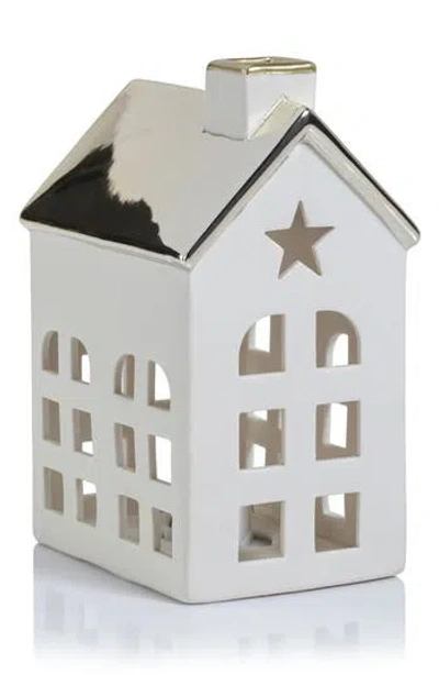 Zodax Lilou Set Of 2 Led House Figurines In Multi