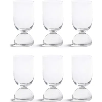 Zodax Madrid Set Of 6 Shot Glasses In Clear