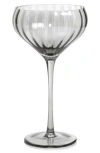 Zodax Malden Optic Set Of 4 Cocktail Glasses In Transparent