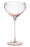 Zodax Malden Optic Set Of 4 Cocktail Glasses In Transparent