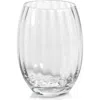 Zodax Malden Optic Set Of 4 Steamless Glasses In Transparent