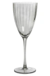 Zodax Malden Set Of 4 White Wine Glasses In Gray