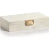 Zodax Marlow Decorative Box In Neutral