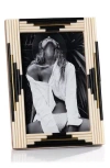Zodax Menora Piped Photo Frame In Black