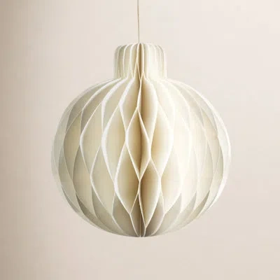 Zodax Miriam Paper Deco Sphere Ornaments