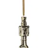 Zodax Nutcracker Ceramic Ornament In Gold