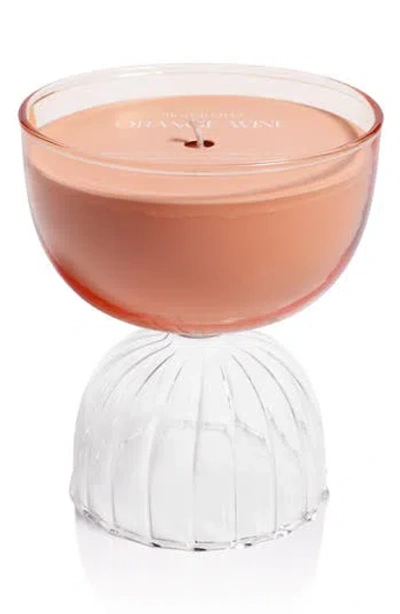 Zodax Orange Wine Cocktail Candle In Peach