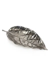 Zodax Osage 6-piece Leaf Display Trays In Silver