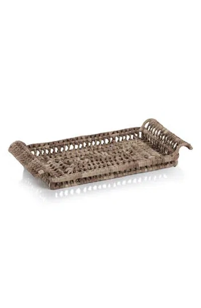 Zodax Pandan Essentials Decorative Tray In Brown