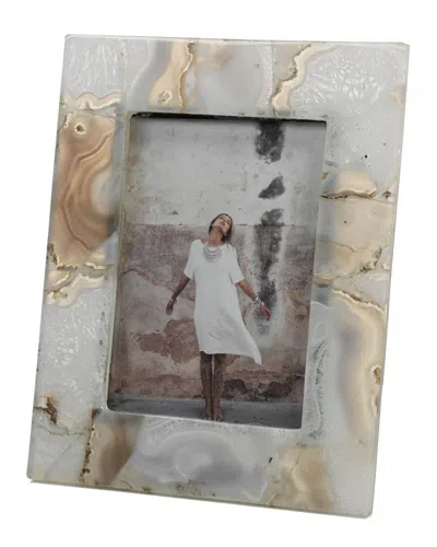 Zodax Preto Agate Photo Frame