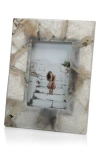 Zodax Preto Agate Picture Frame In Neutral