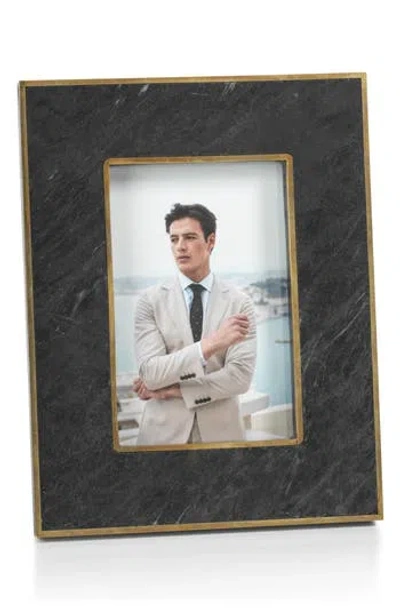 Zodax Rennes Granite Photo Frame In Black
