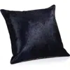 Zodax Rutbeek Genuine Calf Hair Throw Pillow In Blue