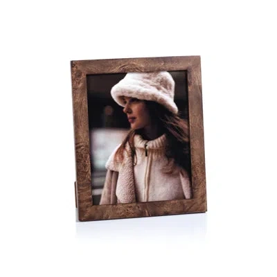 Zodax Sabinio Burlwood Photo Frame