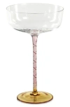 Zodax Sachi Set Of 4 Martini Glasses In Transparent