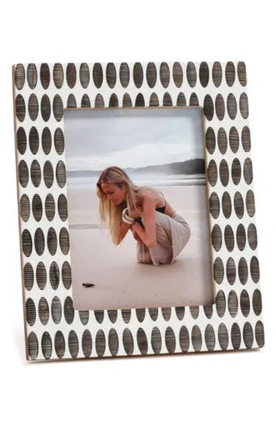 Zodax Sahara Resin Picture Frame In Gray