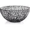 Zodax Seaflower Decorative Bowl In Black