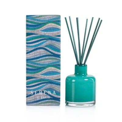 Zodax Serena St. Barth Reed Diffuser, Lemon Thyme In Teal