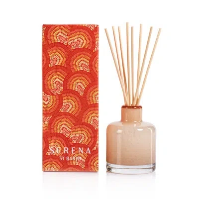 Zodax Serena St. Barth Reed Diffuser, Passionfruit Nectarine In Peach