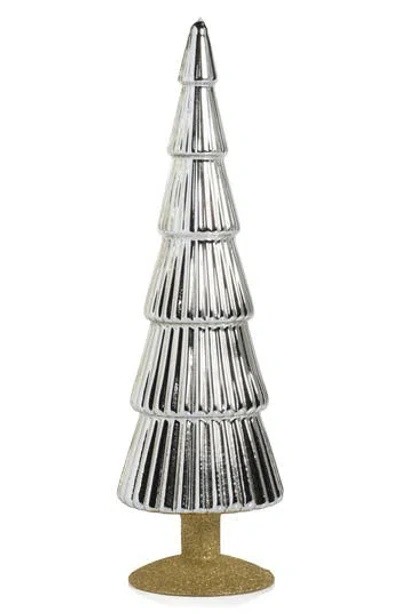 Zodax Set Of 2 Dembe Glass Tree Figurines In Multi