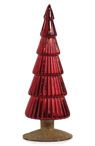 Zodax Set Of 2 Dembe Glass Tree Figurines In Multi