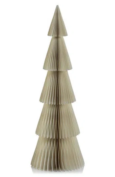 Zodax Set Of 2 Miriam Paper Decorative Tabletop Trees In Neutral