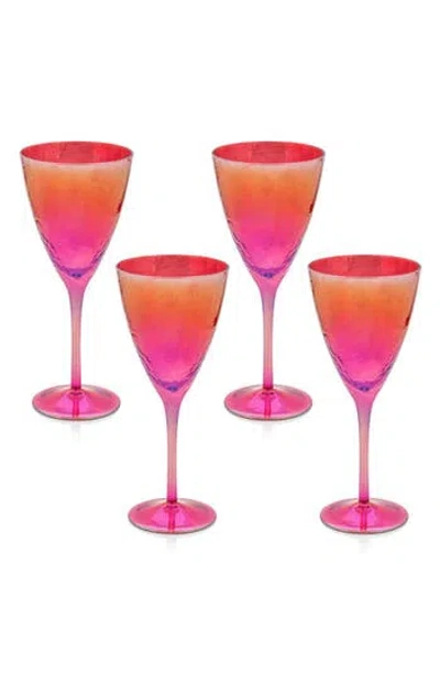 Zodax Set Of 4 Aperitivo Red Wine Glasses