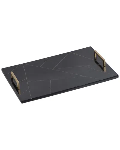 Zodax Sidonia 18in Long Serving Tray