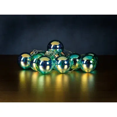 Zodax Spectrum 10 Light Battery String Lights In Blue